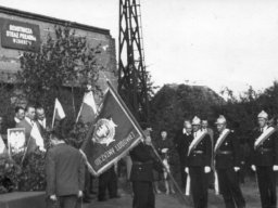 18 września 1966 przekazanie sztandaru O.S.P. Zbiersk